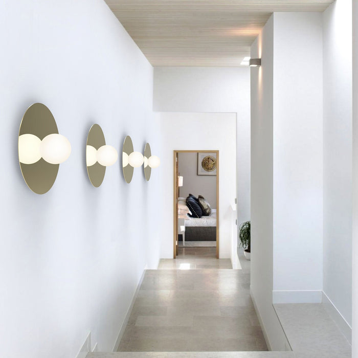 Bola LED Ceiling / Wall Light in hallway.