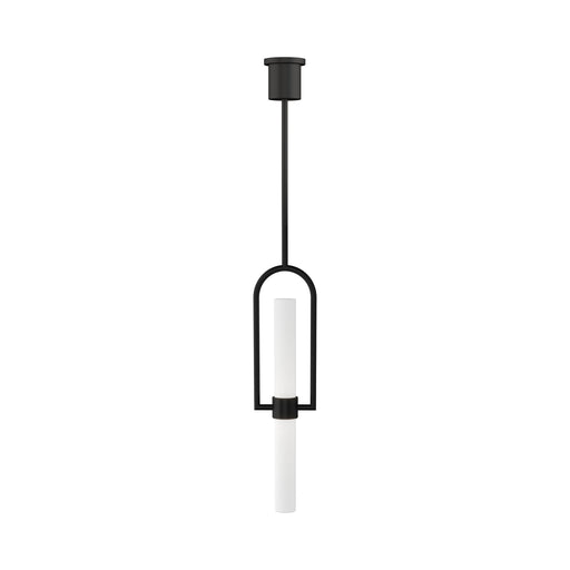 Calumn LED Pendant Light in Black and White.