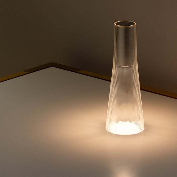 Candel LED Table Lamp in living room.