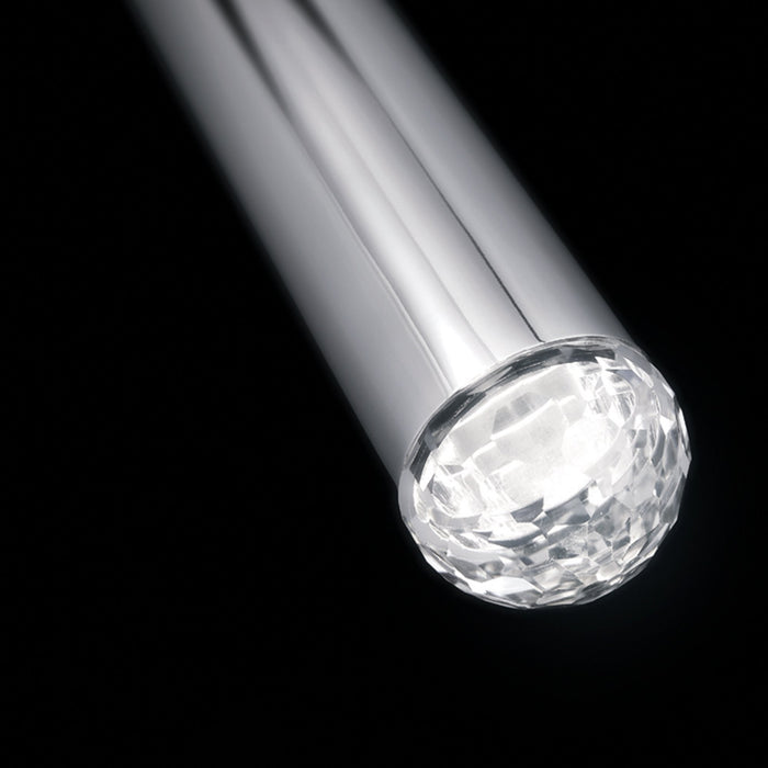 Cascade Crystal LED Pendant Light in Detail.