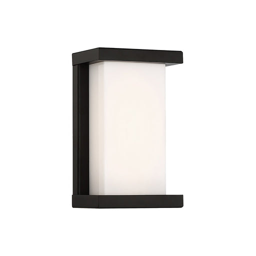 Case Outdoor LED Wall Light in Small/Black.