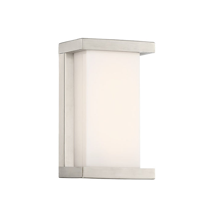 Case Outdoor LED Wall Light in Small/Stainless Steel.