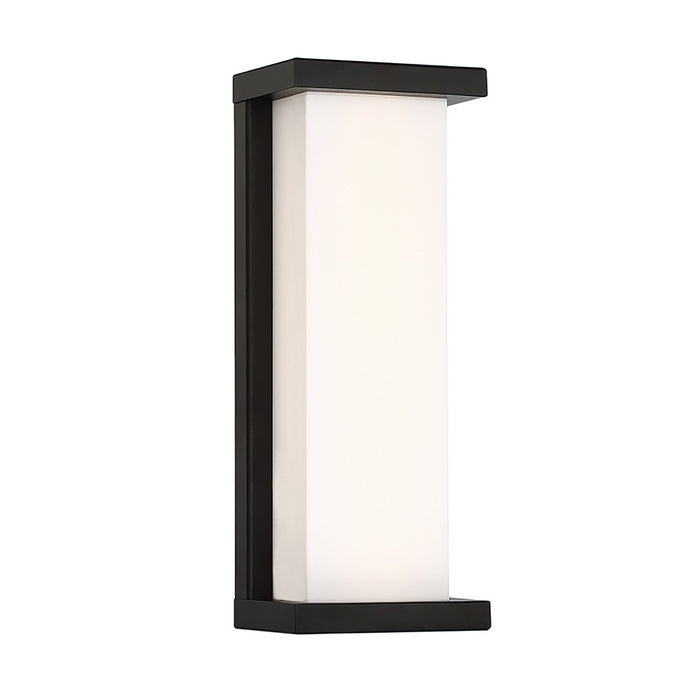 Case Outdoor LED Wall Light in Medium/Black.
