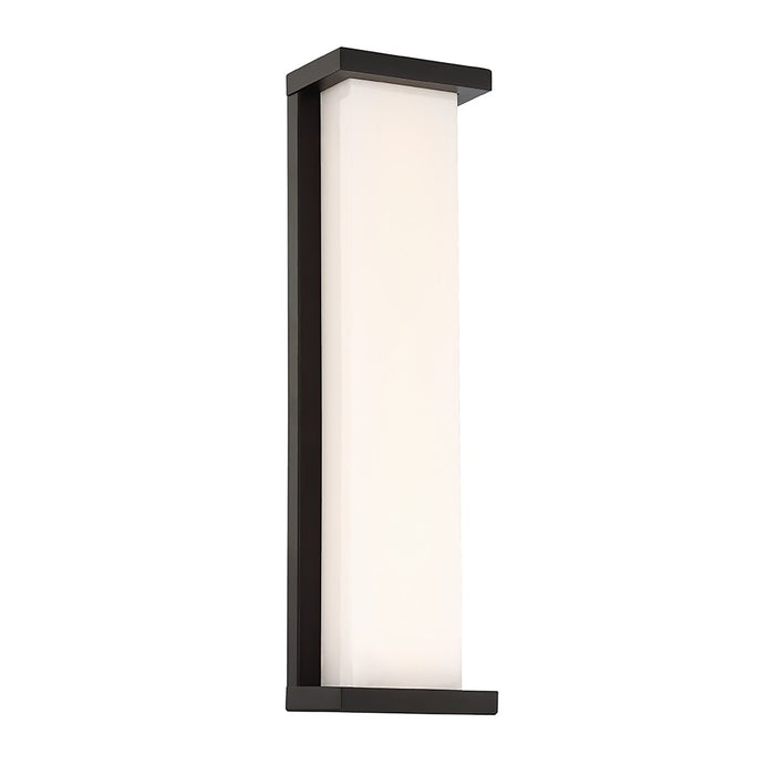 Case Outdoor LED Wall Light in Large/Black.