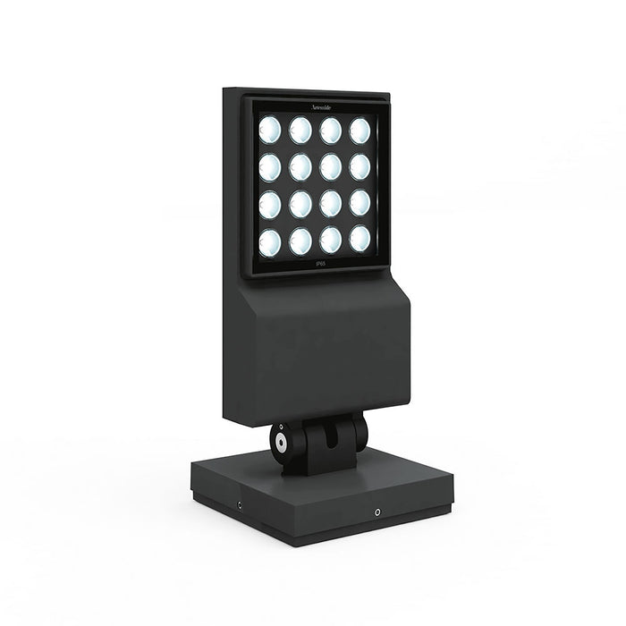 Cefiso Outdoor LED Wall Light in Anthracite Grey/Small (3000k/32 Degrees).