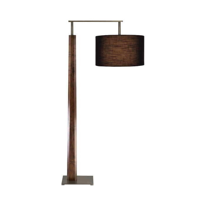 Altus Floor Lamp in Oiled Bronze/Walnut/Black Amaretto.