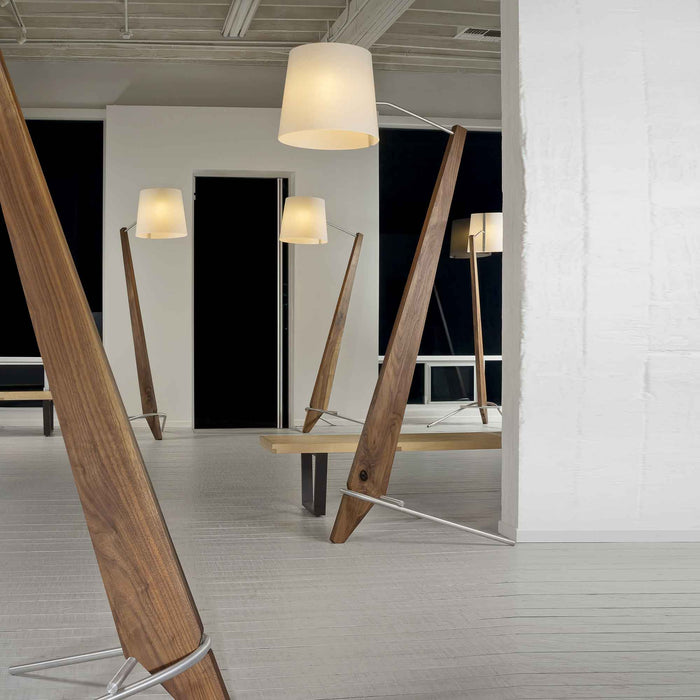 Silva Giant Floor Lamp in exhibition.