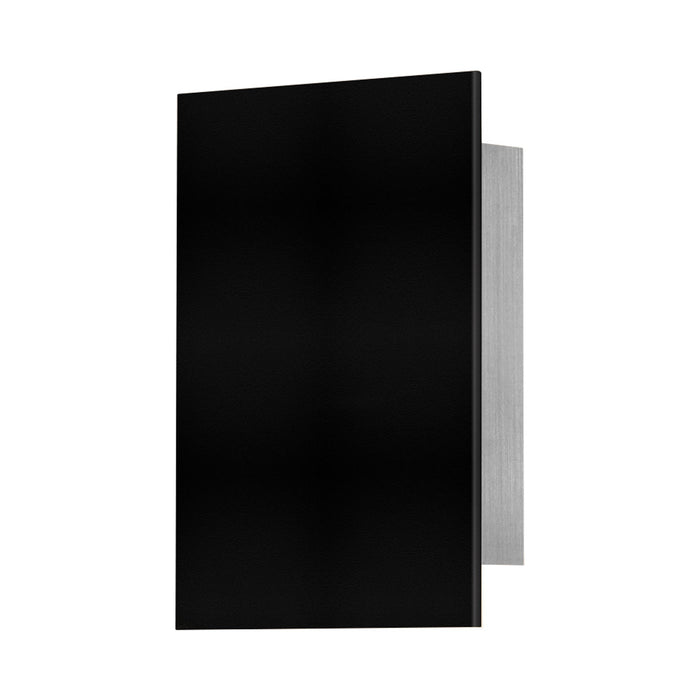 Tersus Outdoor LED Up and Down Wall Light in Textured Black Powdercoat.