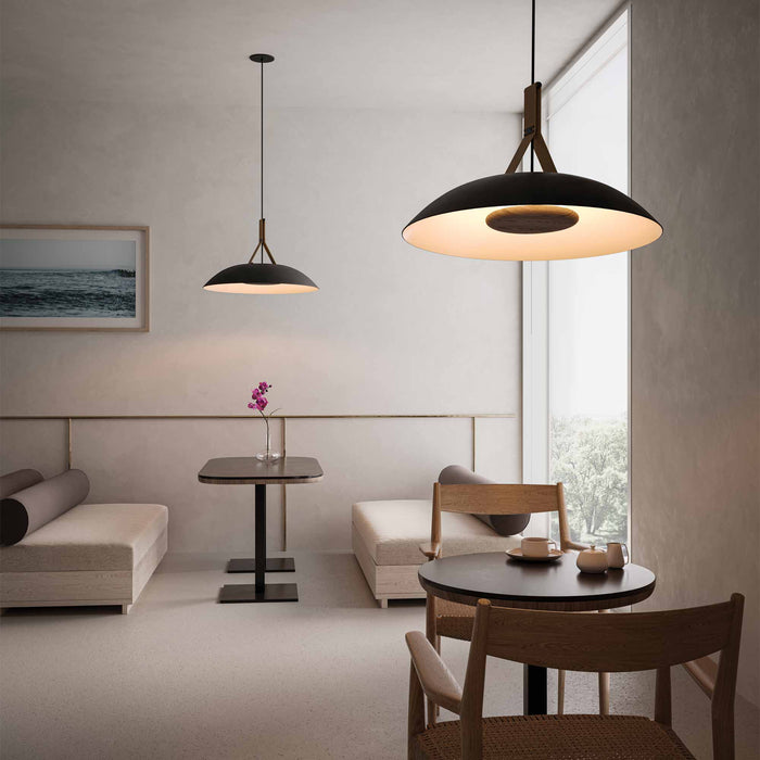 Volo LED Pendant Light in dining room.