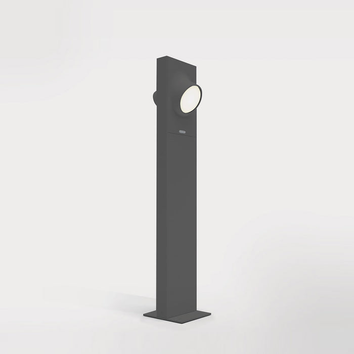 Ciclope Outdoor LED Path Light in Anthracite Grey in Large (2-Light).