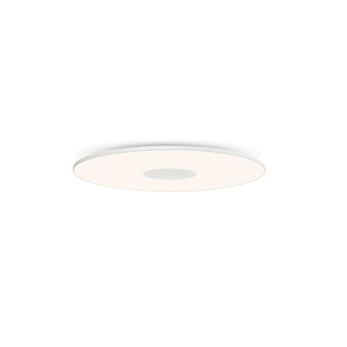 Circa LED Flush Mount Ceiling Light in White.