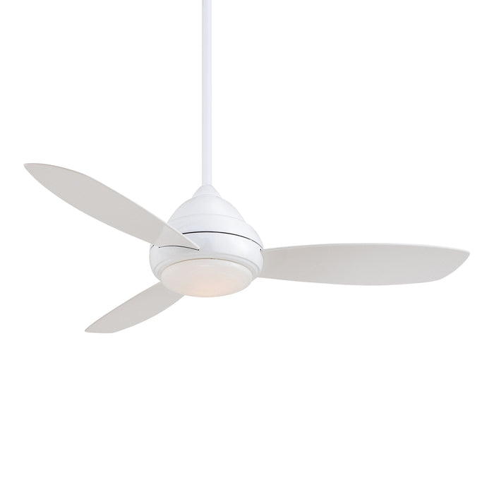 Concept I LED Ceiling Fan in White/Large.