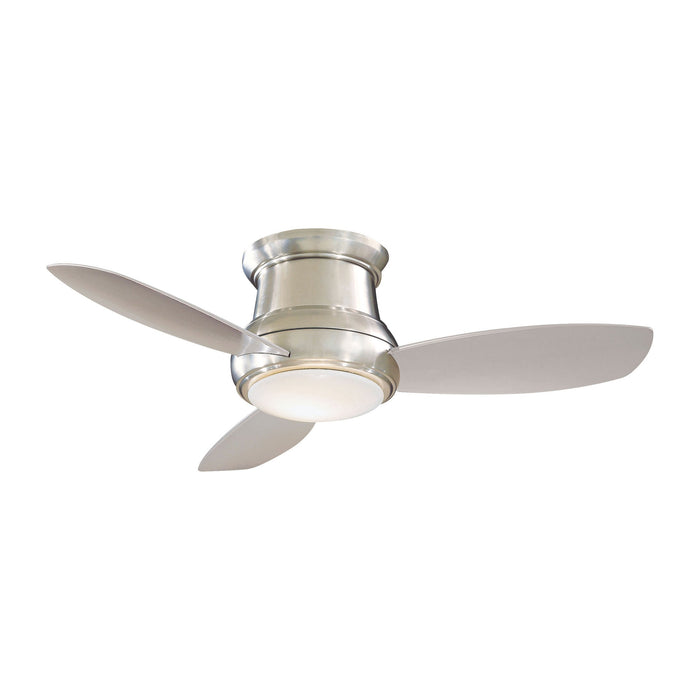 Concept II LED Ceiling Fan in Brushed Nickel/Small.