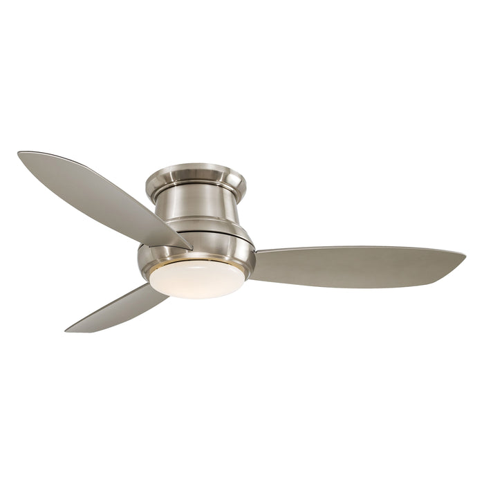 Concept II LED Ceiling Fan in Brushed Nickel/Large.
