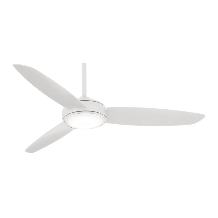 Concept IV LED Ceiling Fan in White.