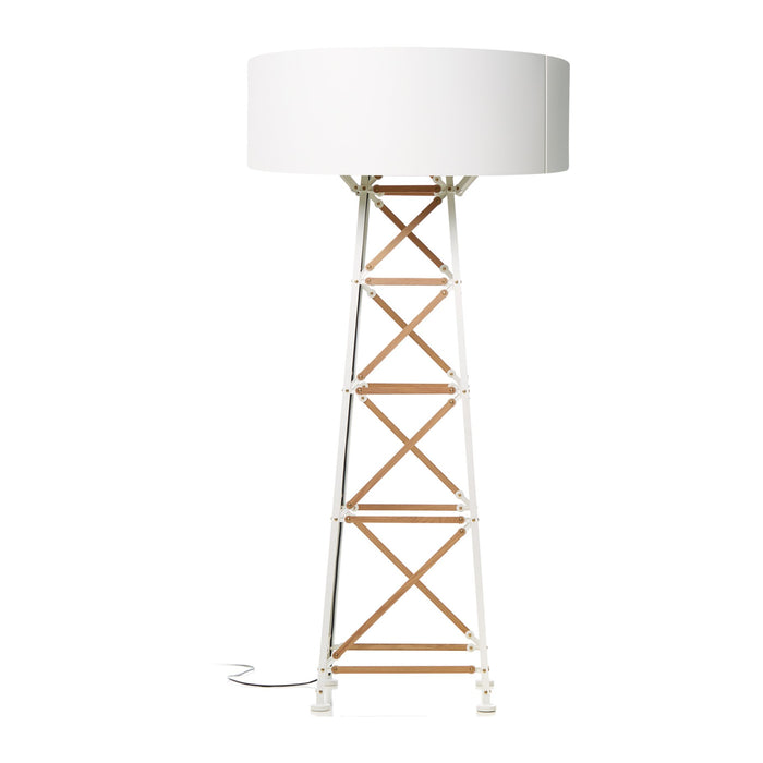 Construction Floor Lamp in White (Large).