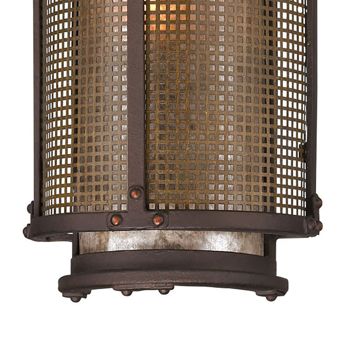 Copper Mountain Outdoor Wall Light in Detail.