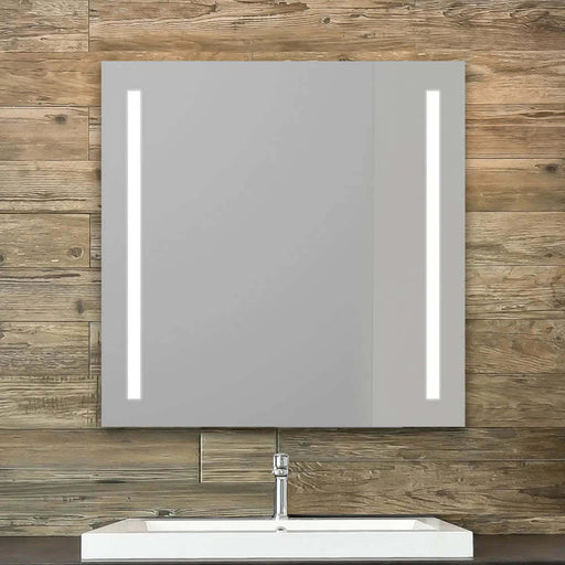 Charisma LED Lighted Mirror in bathroom.