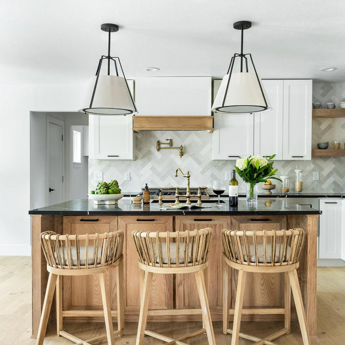 Fulton Pendant Light in dining room.