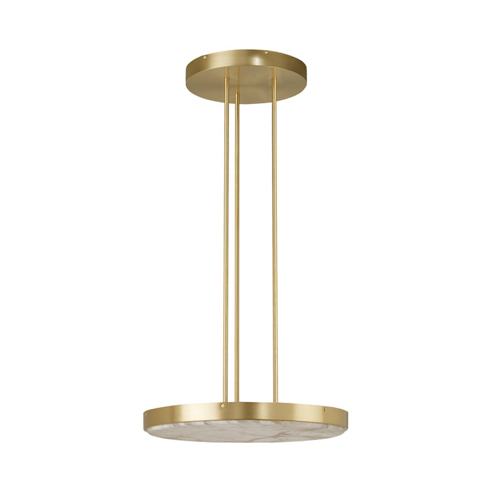 Anvers LED Pendant Light in Satin Brass (Large).