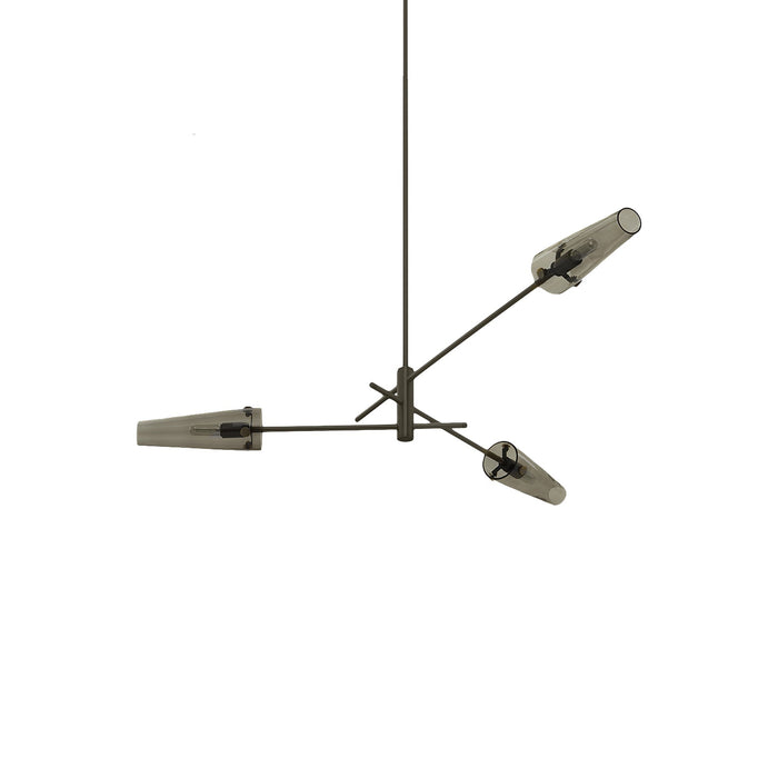 Axis Pendant Light in Bronze (Small).