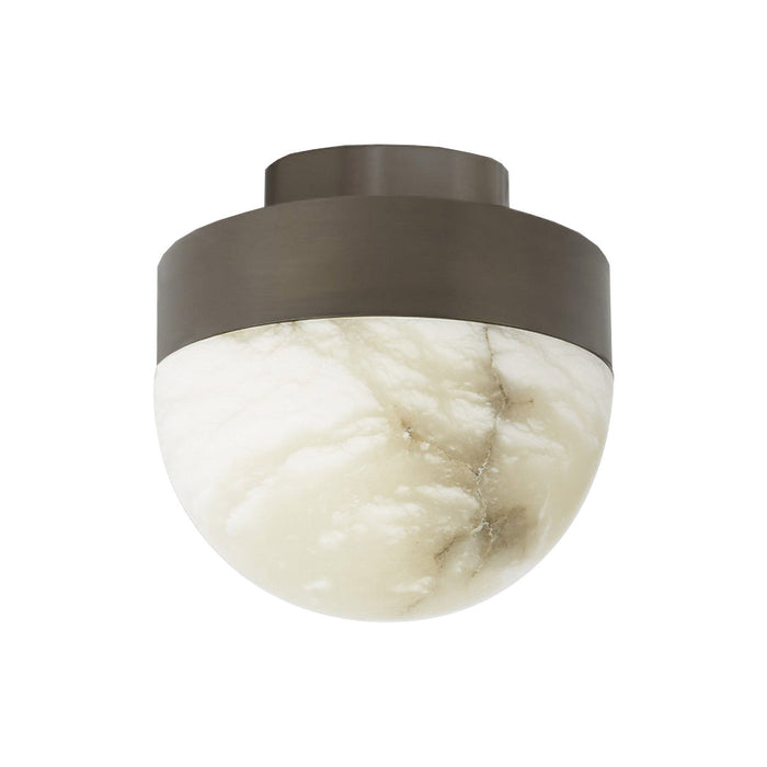 Lucid LED Flush Mount Ceiling Light in Bronze (Small).