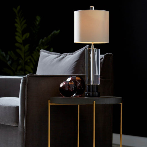 Gravity Table Lamp in living room.