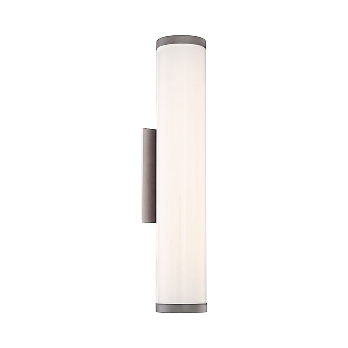 Cylo Outdoor LED Wall Light in Titanium (Large).