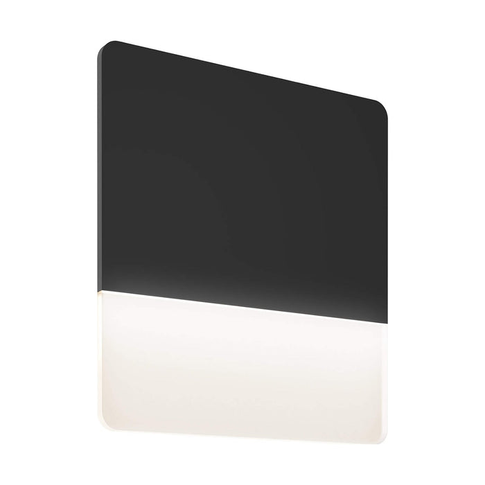 Alto Ultra Slim Outdoor LED Wall Light in Black (15.06-Inch).