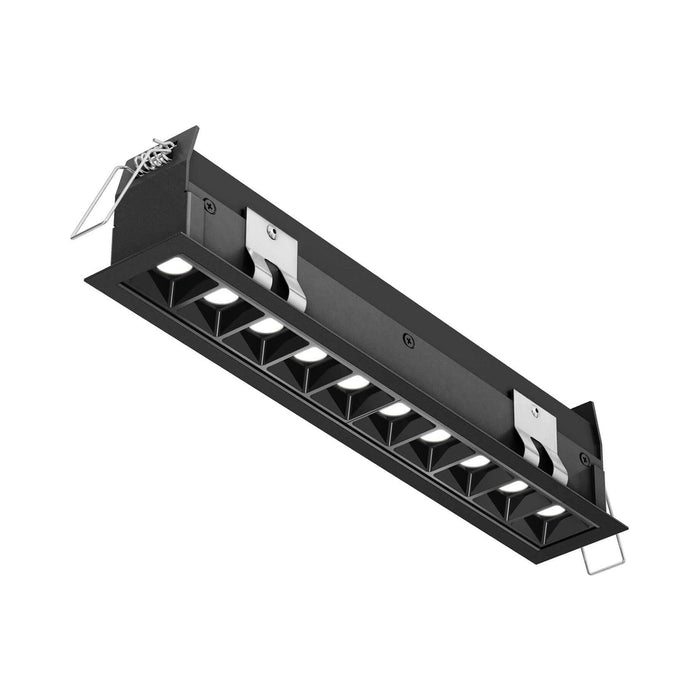 Pinpoint LED Recessed Down Light in Black (10-Light/Stable).