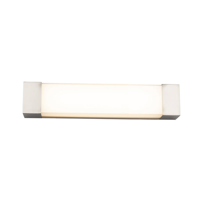 Darcy LED Bath Vanity Light in Small/Brushed Nickel.