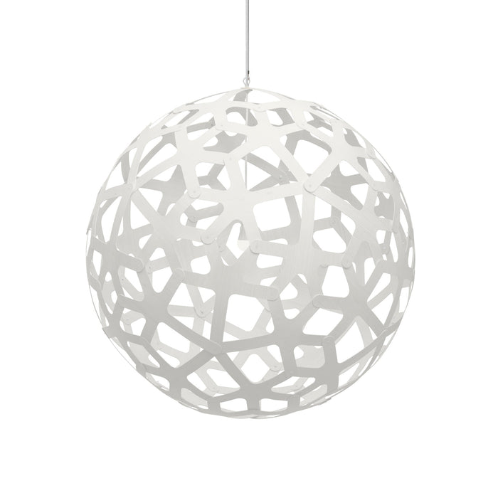 Coral Pendant Light in White/White (XX-Large).