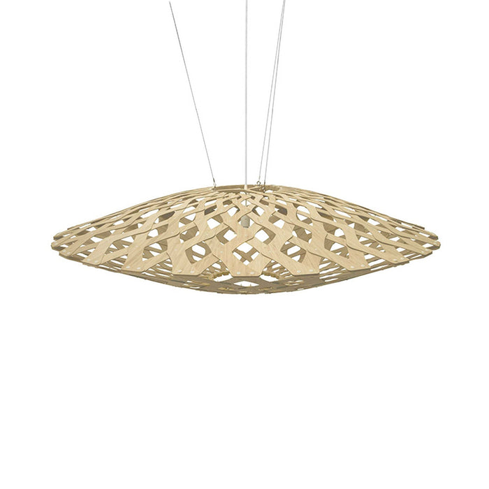Flax Pendant Light in Bamboo/Bamboo (Large).