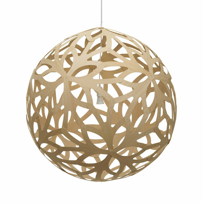 Floral XL Pendant Light in Bamboo/Bamboo (Large).