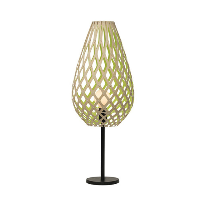 Koura Table Lamp in Bamboo/Lime.