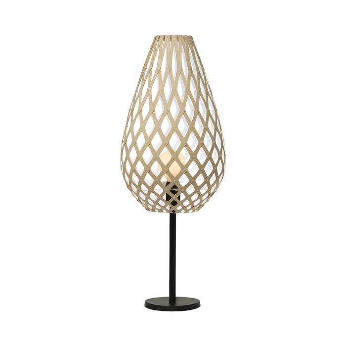 Koura Table Lamp in Bamboo/White.
