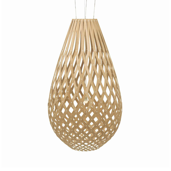 Koura XL Pendant Light in Bamboo/Bamboo (Small).