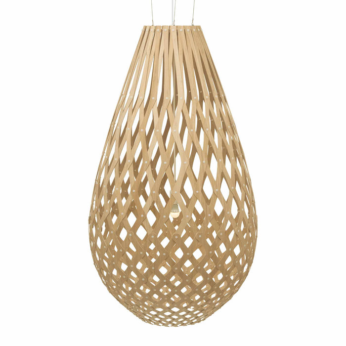 Koura XL Pendant Light in Bamboo/Bamboo (Medium).