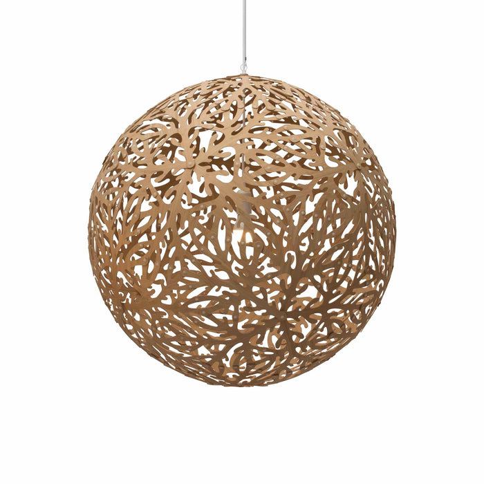 Sola Pendant Light in Bamboo/Bamboo (Large).