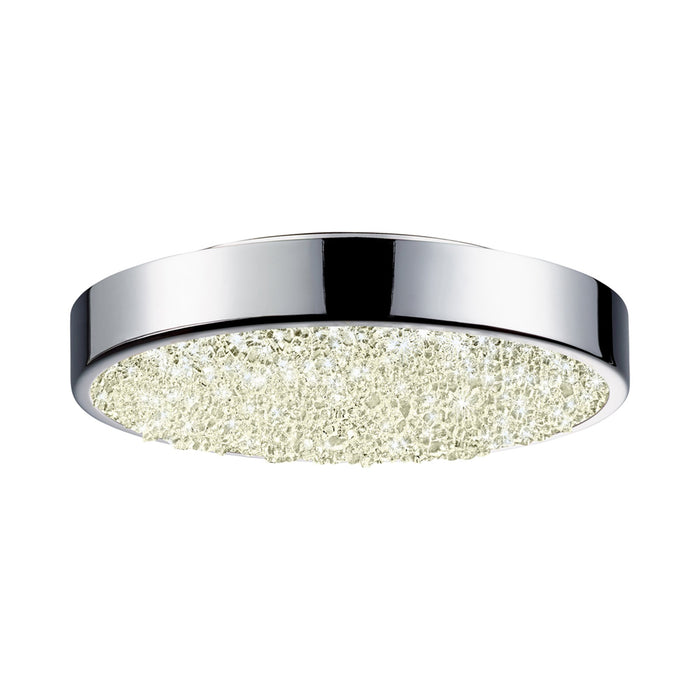 Dazzle Round LED Flush Mount Ceiling Light in Small.
