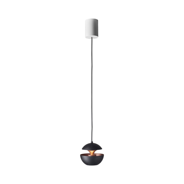 Here Comes the Sun Mini LED Pendant Light in Black.