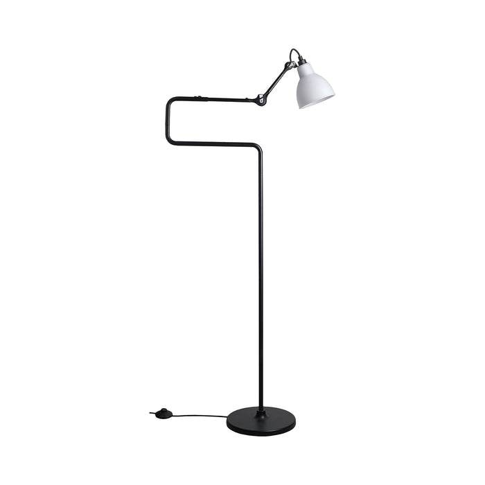 Lampe Gras N°411 LED Floor Lamp in Polycarbonate (Round Shade).