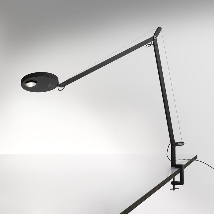 Demetra Pro LED Table Lamp in Clamp.