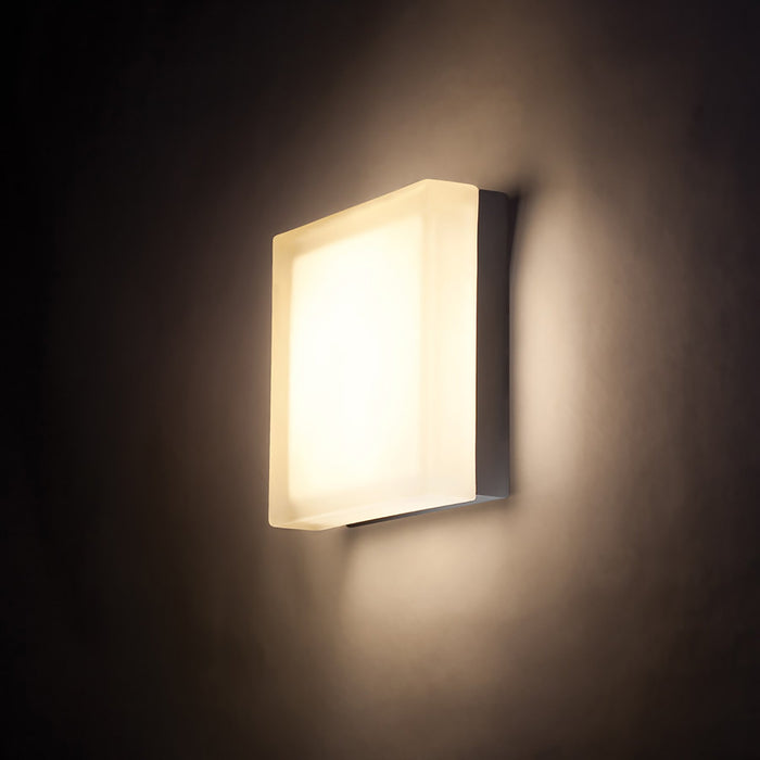 Dice LED Square Flush Mount Ceiling Light in Detail.