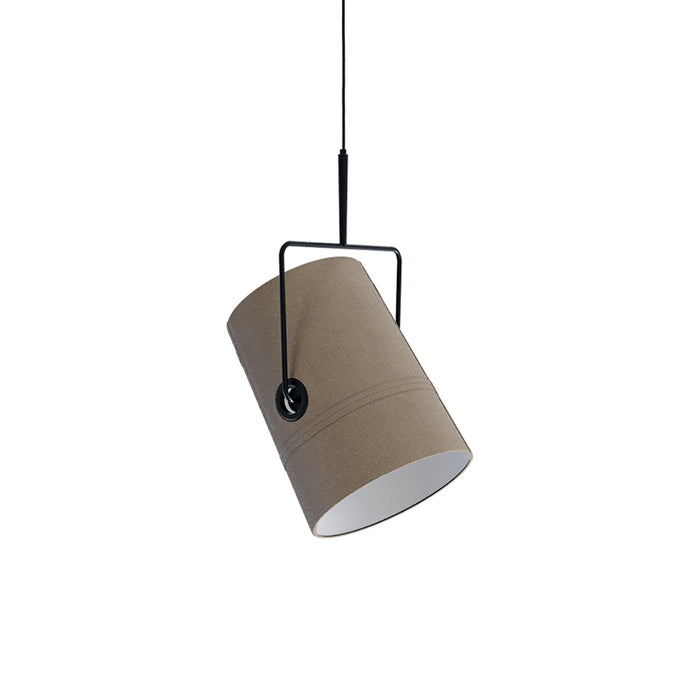 Fork Pendant Light in Anthracite/Grey (Large).