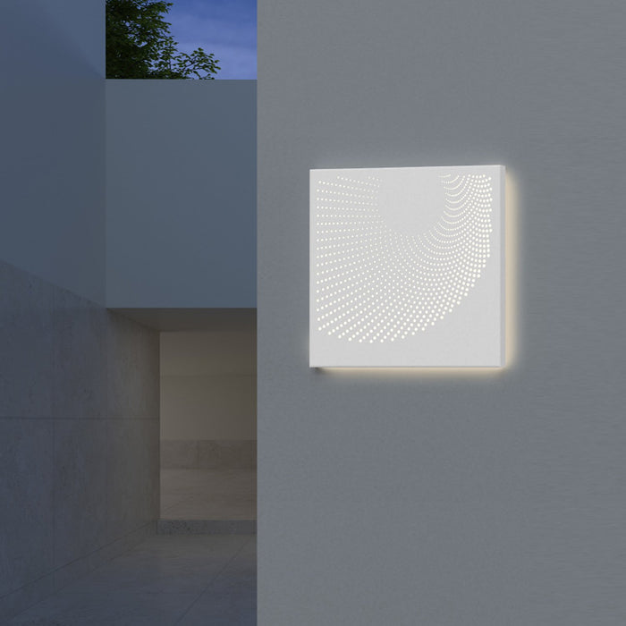 Dotwave™ Outdoor LED Wall Light in outdoor.