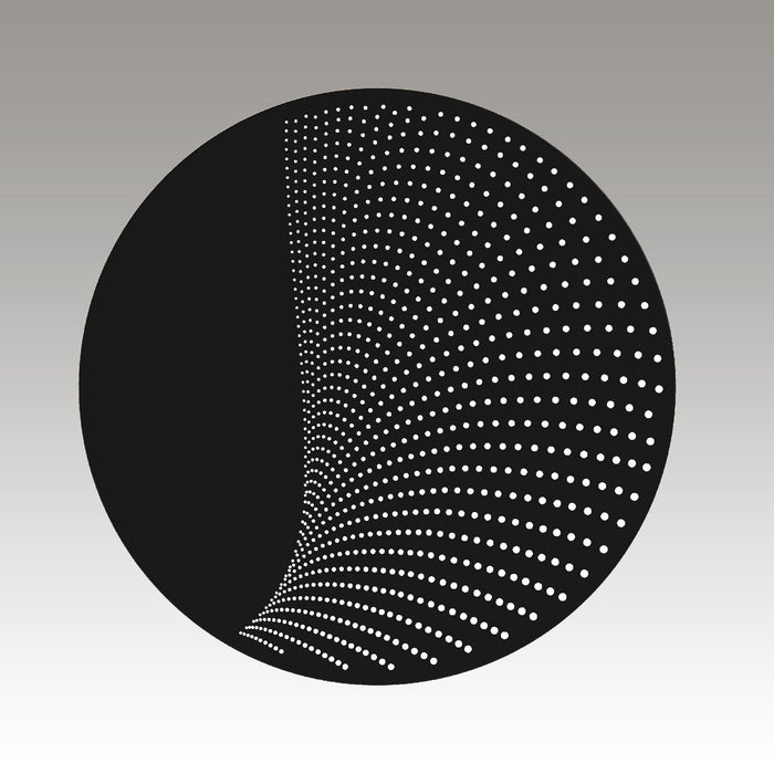 Dotwave™ Round Outdoor LED Wall Light in Detail.