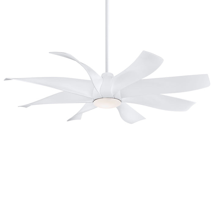 Dream Star LED Ceiling Fan in White.