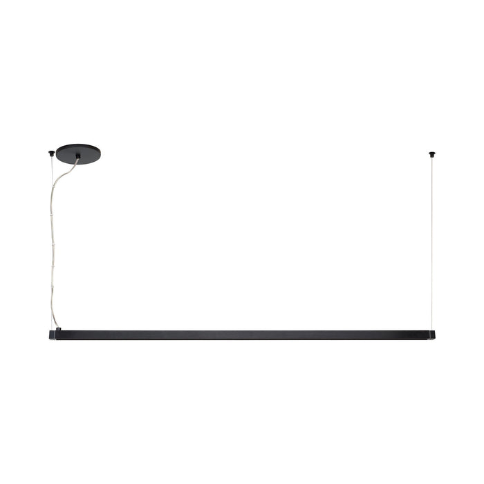 Dyna LED Linear Suspension Light in Anodized Black/Remote (Small).