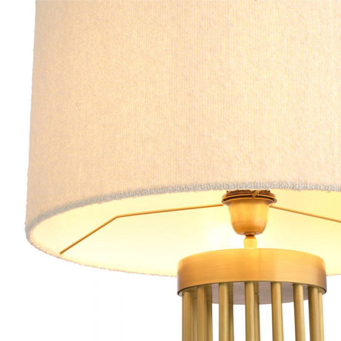 Condo Table Lamp in Detail.